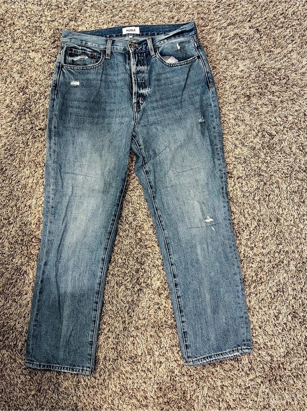 Pistola Ally High Rise Ankle Boot Jean Ankle Boot Jeans Waist 28